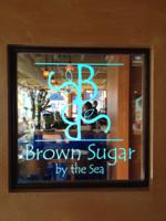 Brown Sugar by the Sea - Newburyport, Massachusetts Edge Lit Acrylic Logo