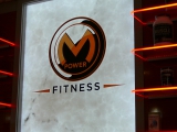 M-Power Fitness - Illuminated Shelves and Alibaster over LumaPex Back